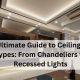 The Ultimate Guide to Ceiling Light Types: From Chandeliers to Recessed Lights