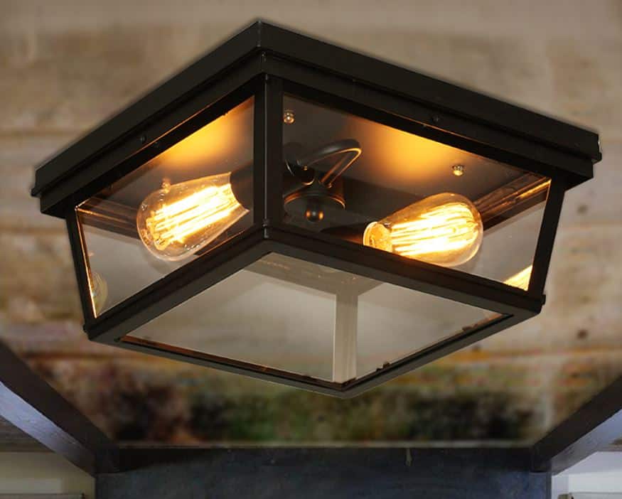 box hanging light