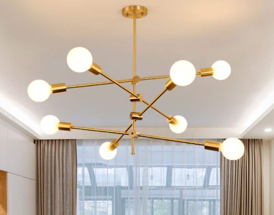 Gonjannor Minimalist Sticks and Balls Pendant Lamp