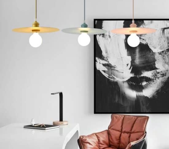 Saumori Flat Disk Pendant Light | Screed