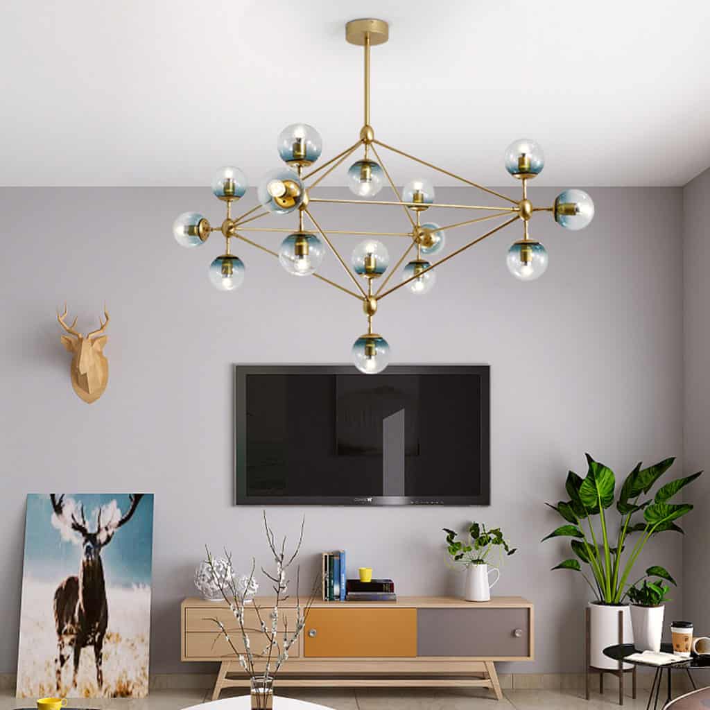 Glass Ball Atomic Pendant Lamp -lifestyle4