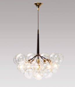 Doorana-Modern-Glass-Balls-Bubble-Chandelier-Lamp---18-ball-model-black-with-gold-full