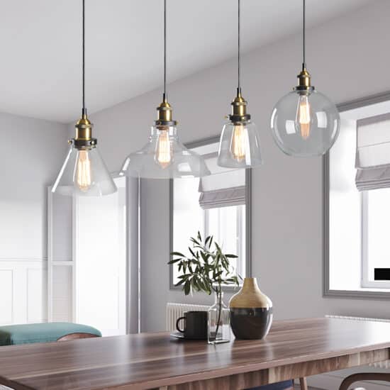 Wataru Modern Glass Pendant Light | Screed