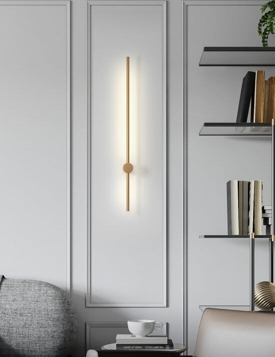 MARIUS Long Sword Wall Light | Screed