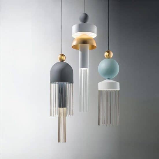 Sigrida Geometric Shades Pendant Light.