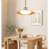 Alfvinor Scandinavian Pot-Lid Pendant Lamp - living room pendant