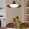 Alfvinor Scandinavian Pot-Lid Pendant Lamp - restaurant pendant lamp