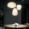 Asgeirka Glass Lantern Pendant Lamp - cafe pendant