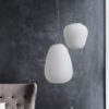 Asgeirka Glass Lantern Pendant Lamp - office pendant lamp