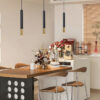 Bambuusi Cylindrical Pendant Lamp - kitchen pendant lamp