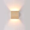 Cabanori Cube Wall Lamp - light wood wall lamp