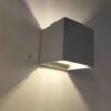 Clement Square Twin Shine Cement Wall Lamp - square cement wall lamp