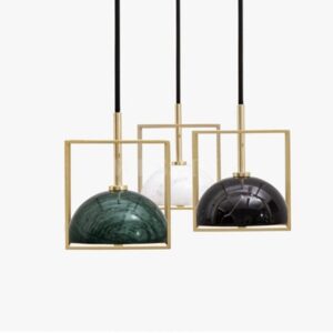 Cuubisor Cube Rules Pendant Lamp - marble pendant light