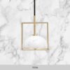 Cuubisor Cube Rules Pendant Lamp - white pendant lamp