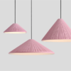 Dorothes Resin Single Head Pendant Lamp - pink resin pendant light