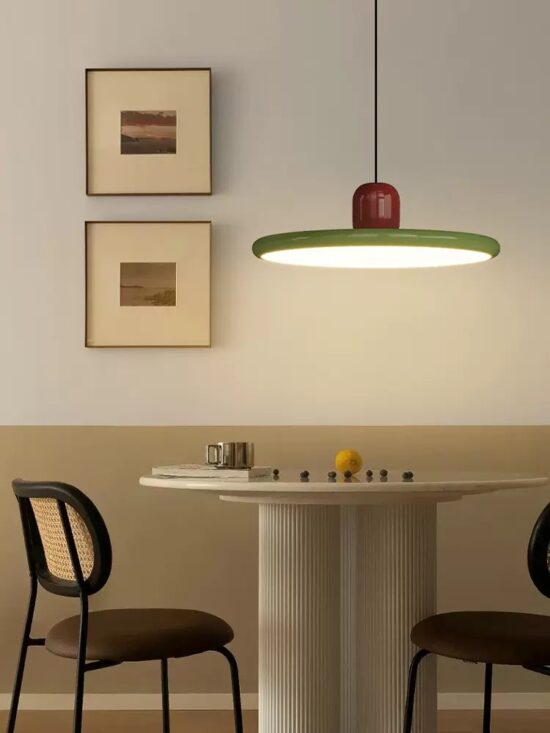 Ebbvind Modern UFO Shaped Pendant Lamp - cafe lamp