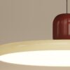 Ebbvind Modern UFO Shaped Pendant Lamp - close up of lamp