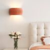 Elinind Twin Shine Grooves Wall Lamp - hotel room wall lamp