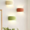 Elinind Twin Shine Grooves Wall Lamp - living room lamp