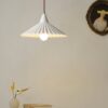 Elufva Wabi-Sabi Umbrella Shaped Pendant Light - dorm pendant light