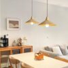 Elufva Wabi-Sabi Umbrella Shaped Pendant Light - restaurant pendant