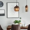 Emblari Scandinavian Glass Jar Pendant Lamp - hanging pendant lamp