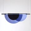 Eugentic Light and Shadow Pendant Lamp - blue coloured lamp