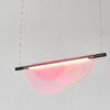 Eugentic Light and Shadow Pendant Lamp - pink coloured lamp