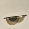 Eugentic Light and Shadow Pendant Lamp - smoke grey coloured lamp