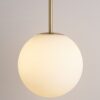 Gasimmo Glass Round Globe Pendant Light - close up of globe