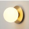 Glendurda Globe Ball Wall Lamp - gold colour wall lamp