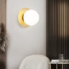 Glendurda Globe Ball Wall Lamp - spa wall lamp