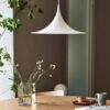 Gusti Modern Sleek Trumpet Pendant Lamp - Dining Table - hanging lamp