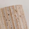 Holmquist Wabi-Sabi Travertine Stone Wall Lamp - Travertine stone li