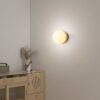 Ingvild Round Frosted Globe Wall Lamp - living room lamp