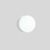 Ingvild Round Frosted Globe Wall Lamp - sand white wall lamp