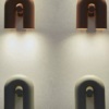 Isaksson Modern Inverted U-Loop Pipe Wall Lamp - Office - light