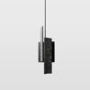 Kajsoo Industrial Terrazzo Piece Pendant Lamp - black pendant lamp