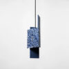 Kajsoo Industrial Terrazzo Piece Pendant Lamp - blue pendant