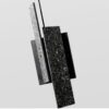 Kajsoo Industrial Terrazzo Piece Pendant Lamp - close up of pendant