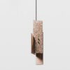 Kajsoo Industrial Terrazzo Piece Pendant Lamp - pink pendant