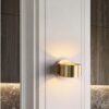 Lenuistt Up Down Drum Wall Lamp - corridor wall lamp