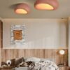 Luddegor EggShell Shape Ceiling Lamp - hotel room ceiling lamp