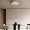 Luddegor EggShell Shape Ceiling Lamp - office ceiling lamp