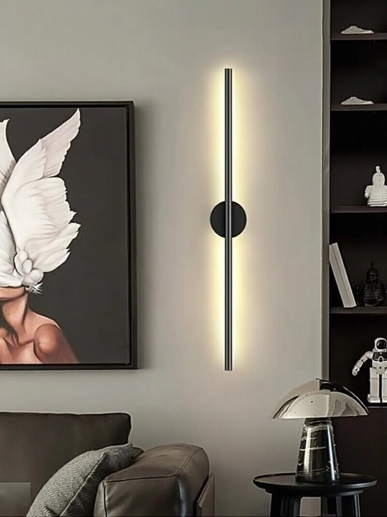 MARIUSKAR Sleek Balanced Wall Lamp - bookshelf wall lamp