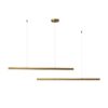 Majynda Slim Linear Pendant Lamp - double strip pendant lamp