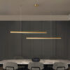 Majynda Slim Linear Pendant Lamp - meeting room pendant lamp