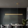 Majynda Slim Linear Pendant Lamp - restaurant table pendant lamp