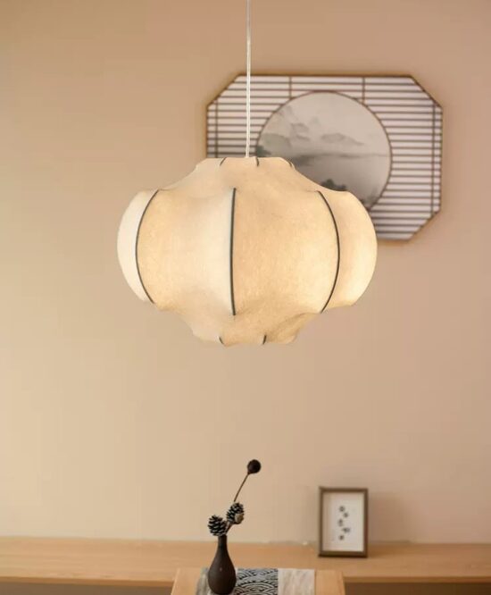 Marnata Melon Shaped Pendant Lamp - dorm pendant lamp