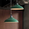 Osvoonar Industrial Pot-Lid Metal Pendant Light - metal pendant